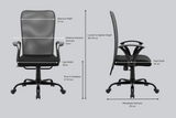 Green Soul Seoul Mid Back Basic Chair Basics Green Soul Ergonomics   