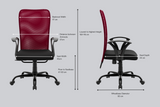 Green Soul Seoul Mid Back Basic Chair Basics Green Soul Ergonomics   