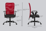 Green Soul Seoul Mid Back Basic Chair Basics Green Soul Ergonomics   