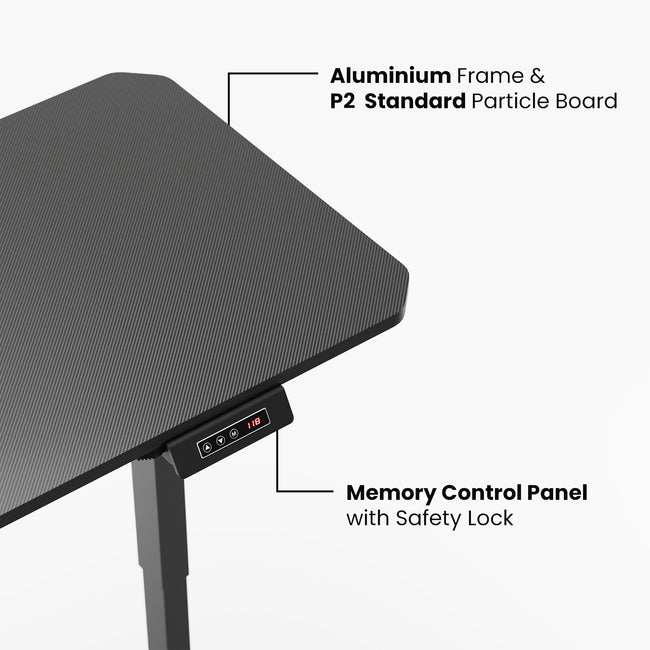 Green Soul Renewed Trigger Height Adjustable Table