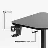 Green Soul Renewed Trigger Height Adjustable Table