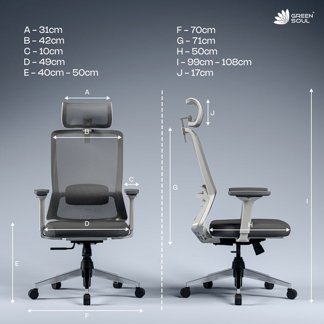 Green Soul Leo Premium Ergonomic Office Chair