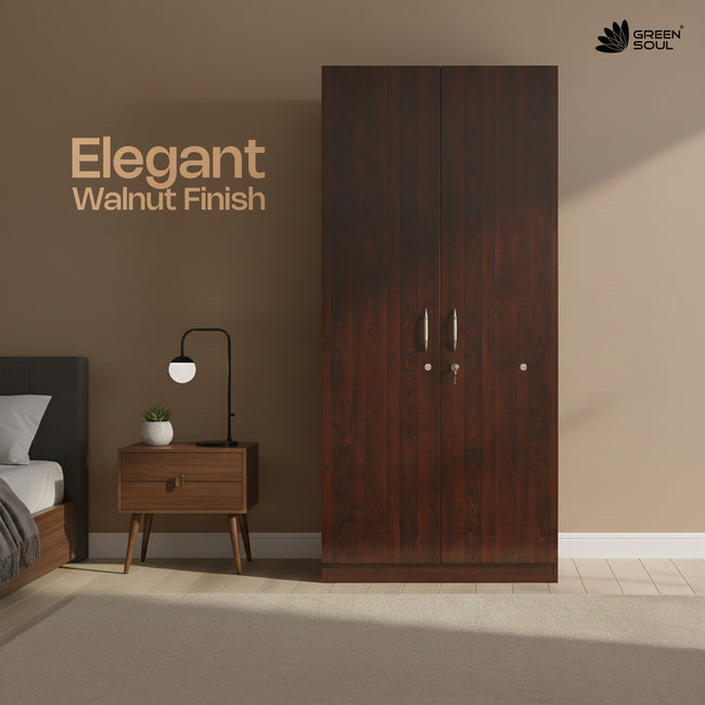 Green Soul Arthur 2-Door Wardrobe