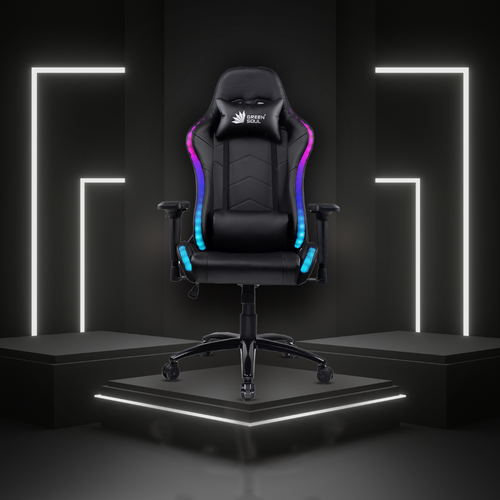 Green Soul Thunder Gaming Chair with LED RGB Lights  Green Soul Ergonomics   