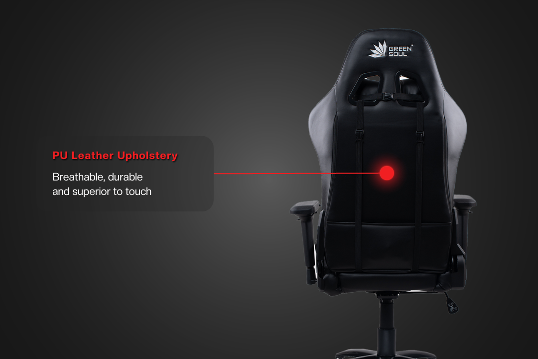 Green Soul Thunder Gaming Chair with LED RGB Lights  Green Soul Ergonomics   
