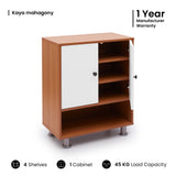 Tundra 2-Door Shoe Cabinet Cabinet Green Soul Ergonomics   