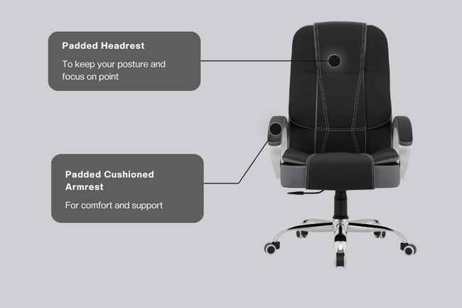 Green Soul Vienna Fabric Executive Chair Dynamic Chairs Green Soul Ergonomics   