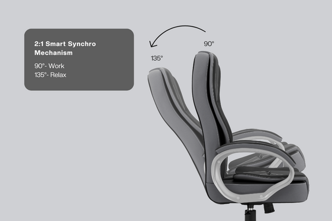 Green Soul Vienna Fabric Executive Chair Dynamic Chairs Green Soul Ergonomics   