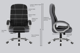 Green Soul Vienna Fabric Executive Chair Dynamic Chairs Green Soul Ergonomics   