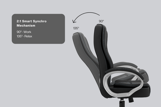 Green Soul Vienna Fabric Executive Chair Dynamic Chairs Green Soul Ergonomics   