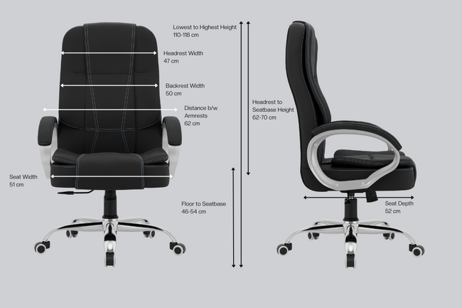Green Soul Vienna Fabric Executive Chair Dynamic Chairs Green Soul Ergonomics   