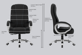 Green Soul Vienna Fabric Executive Chair Dynamic Chairs Green Soul Ergonomics   