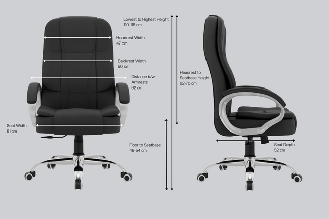 Green Soul Vienna Fabric Executive Chair Dynamic Chairs Green Soul Ergonomics   