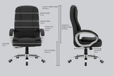 Green Soul Vienna Fabric Executive Chair Dynamic Chairs Green Soul Ergonomics   