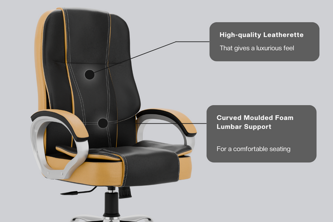 Green Soul Vienna High Back Executive Chair Dynamic Chairs Green Soul Ergonomics   