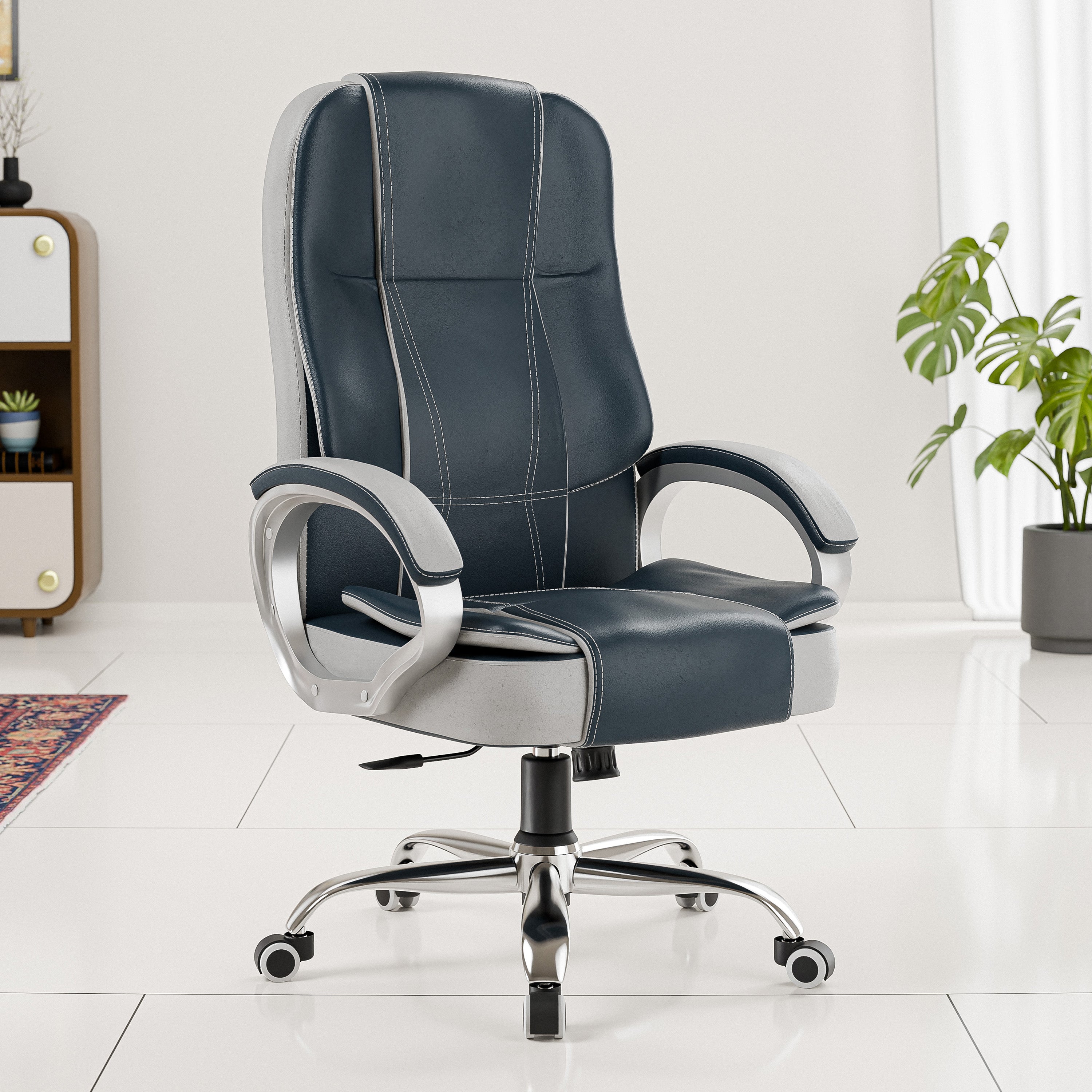 Green soul vienna high back revolving office chair deals