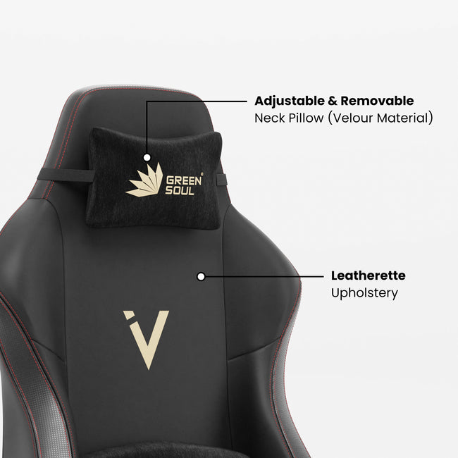 Green Soul Vision Pro Gaming Chair Renewed Green Soul Ergonomics   