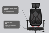 Green Soul Renewed Zodiac Pro High Back Mesh Gaming Chair Renewed Green Soul Ergonomics   