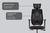 Green Soul Zodiac Pro High Back Mesh Gaming Chair