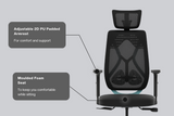 Green Soul Renewed Zodiac Pro High Back Mesh Gaming Chair Renewed Green Soul Ergonomics   