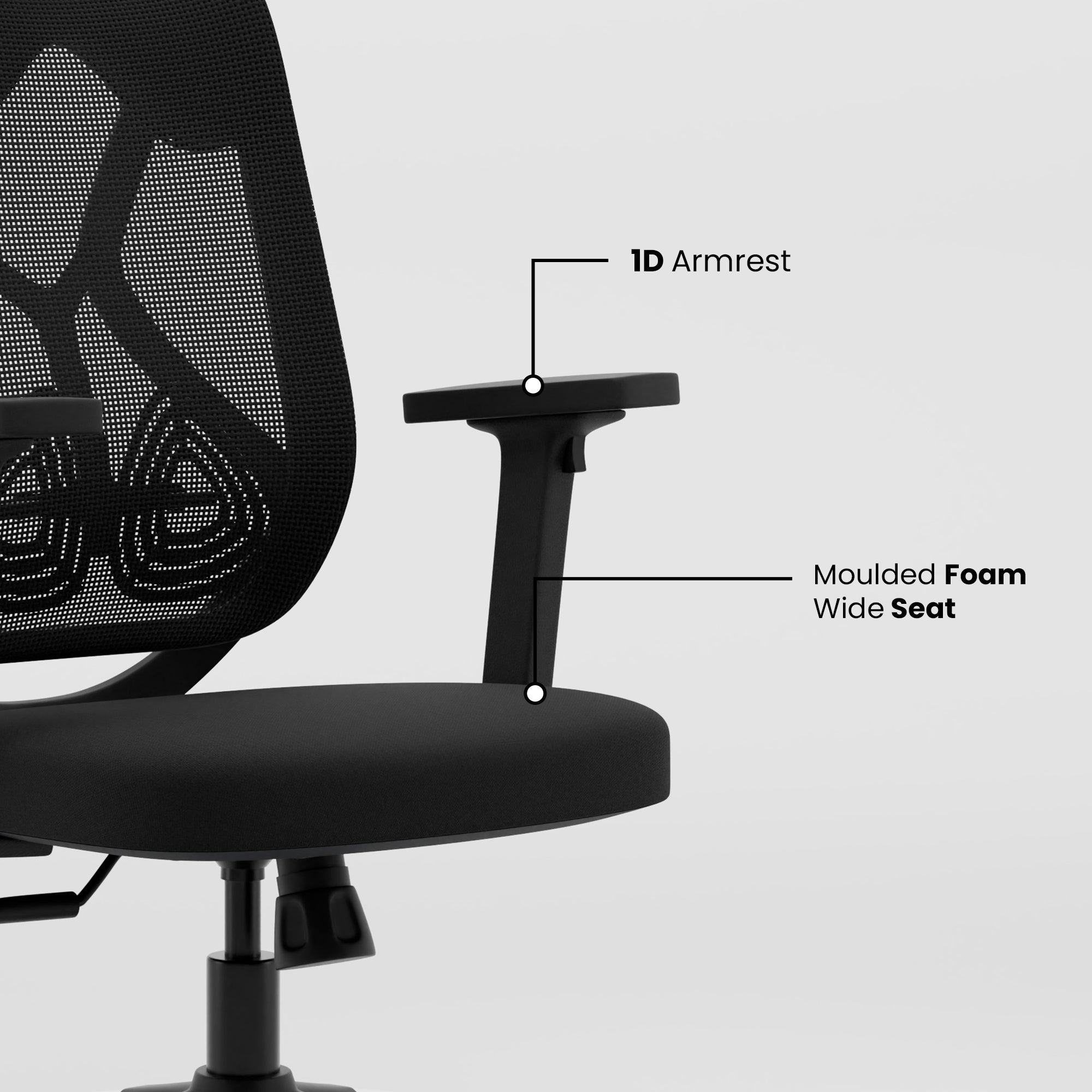 Green Soul Renewed Zodiac Lite High Back Mesh Office Chair