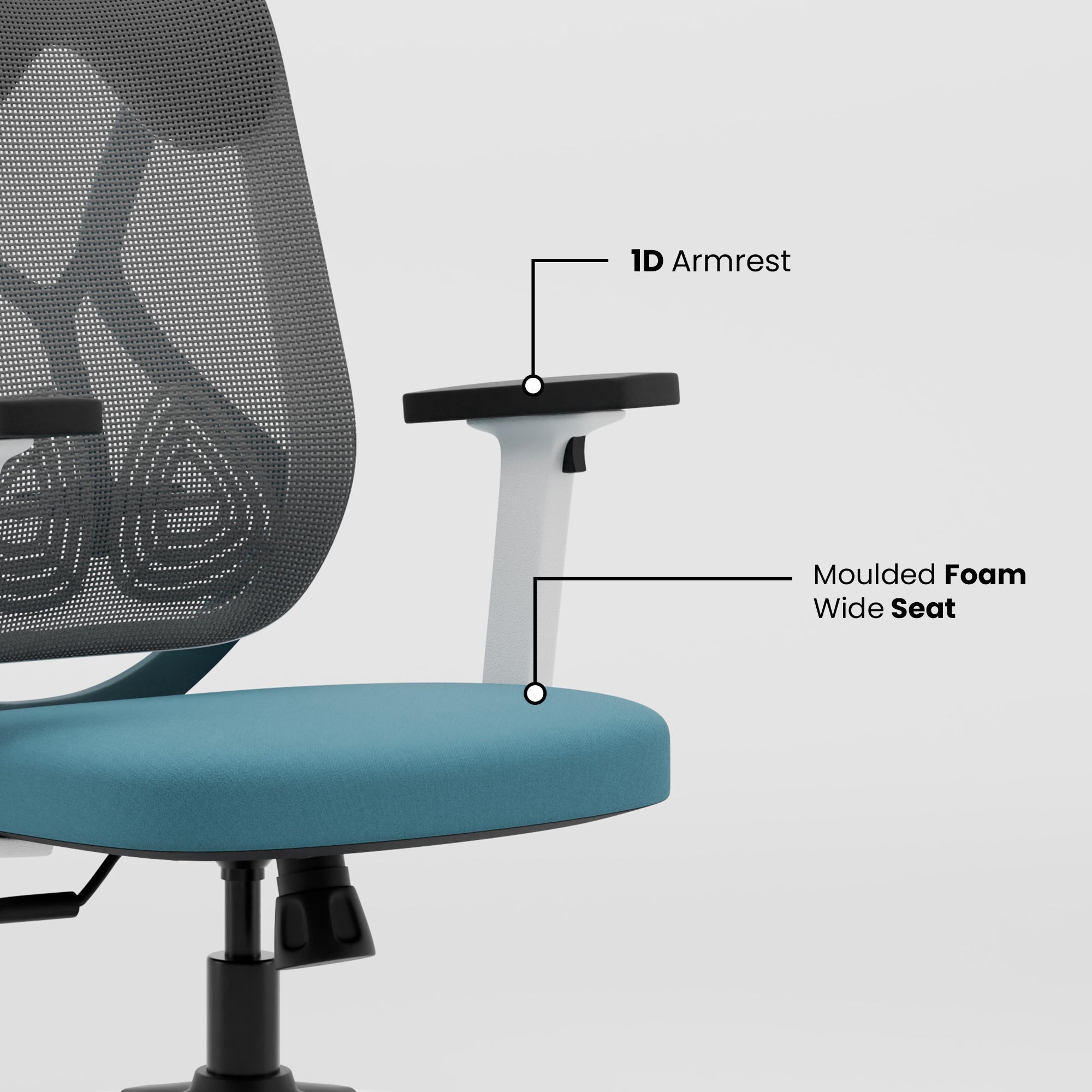 Green Soul Renewed Zodiac Lite High Back Mesh Office Chair