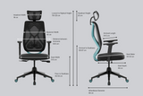 Green Soul Renewed Zodiac Pro High Back Mesh Gaming Chair