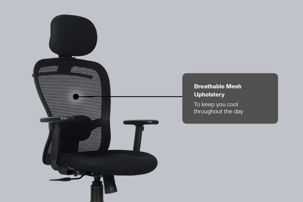 Buy Crystal V2 High Back Mesh Office Chair Online GreenSoul