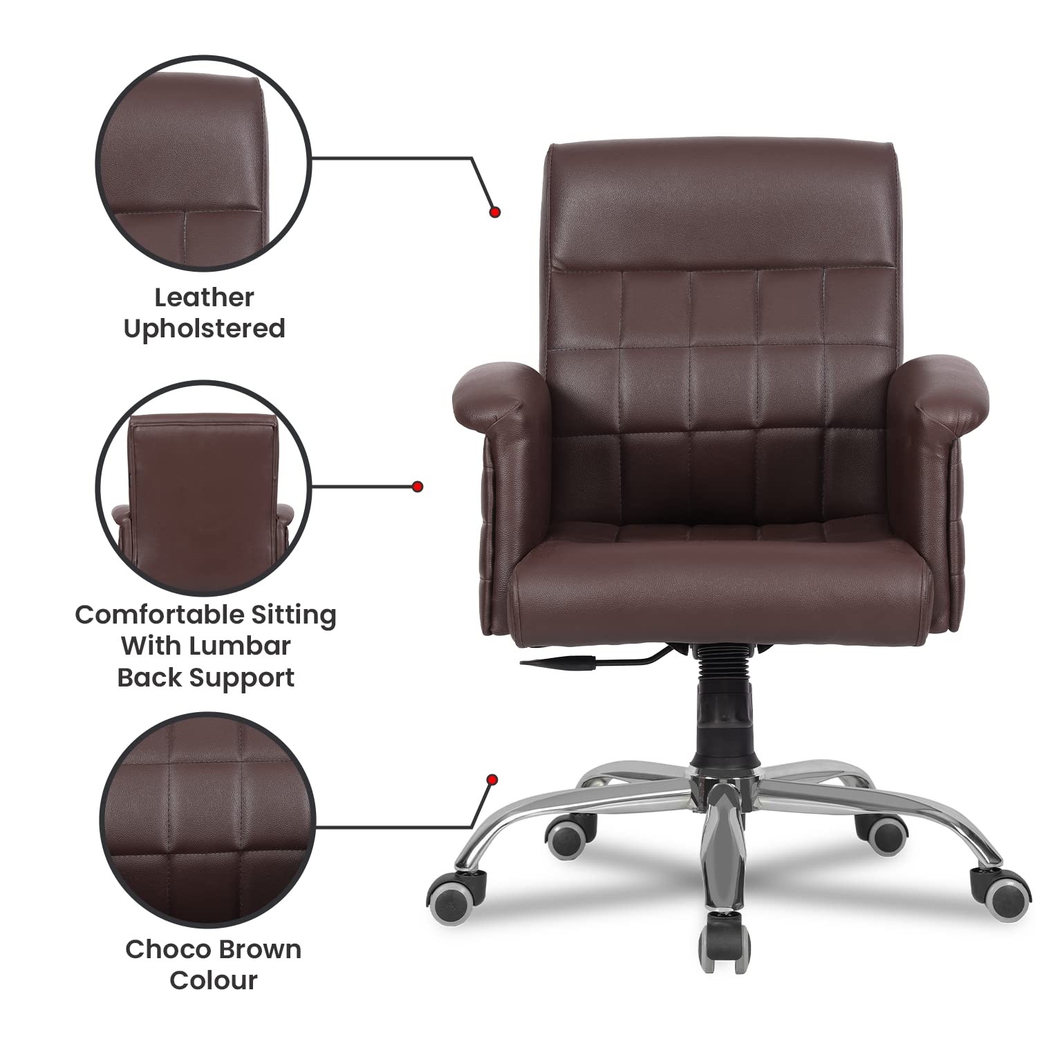 Green Soul Elite Mid Back Executive Chair Dynamic Chairs Green Soul Ergonomics   