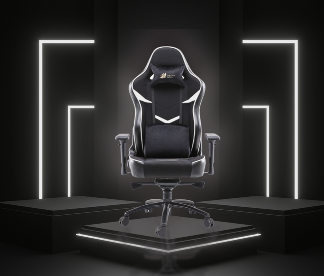 Green Soul Renewed Monster Ultimate (T) Gaming Chair Renewed Green Soul Ergonomics gaming-white  