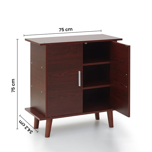 Marina Go 2-door Shoe Cabinet Cabinet Green Soul Ergonomics   