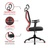 Zodiac Pro High Back Mesh Gaming Chair_5