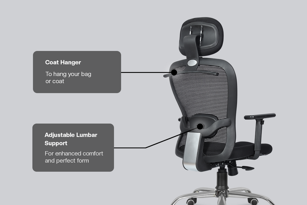 Buy Crystal V2 High Back Mesh Office Chair Online GreenSoul