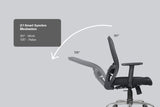 Green Soul Renewed Crystal V2 Mid Back Mesh Office Chair - Green Soul Ergonomics