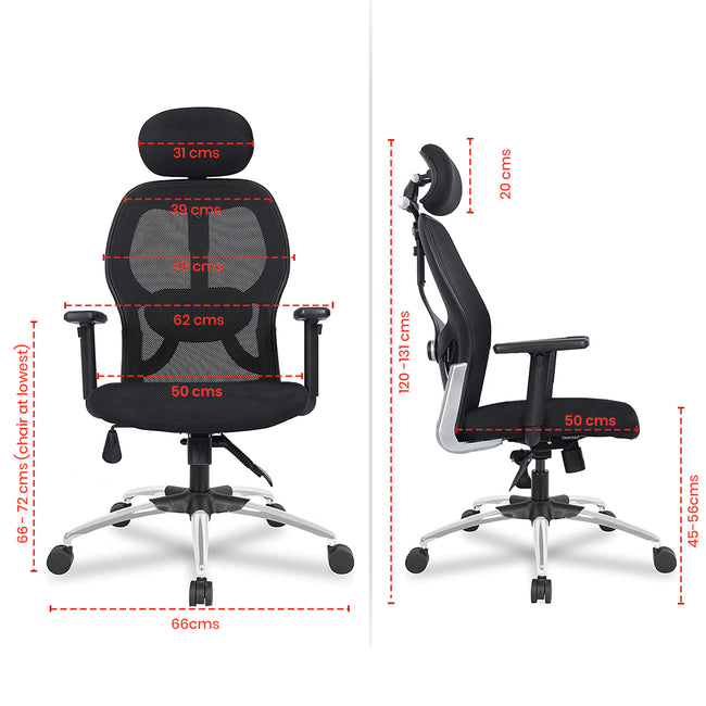 Green Soul New York Superb High Back Mesh Office Chair Efficient Chairs Green Soul Ergonomics   