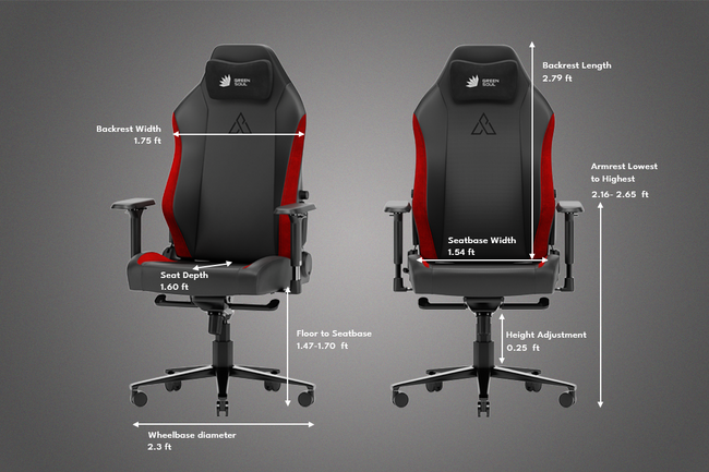 Assassin Gaming Chair Multi-Functional Chair Green Soul Ergonomics   