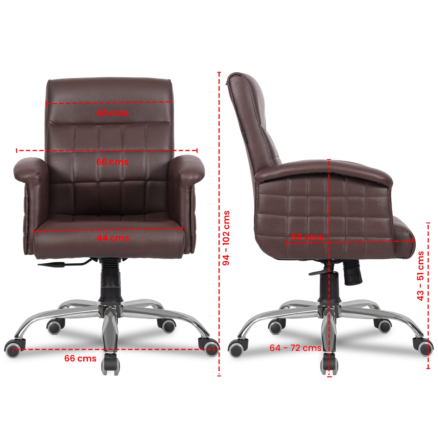 Green Soul Elite Mid Back Executive Chair Dynamic Chairs Green Soul Ergonomics   