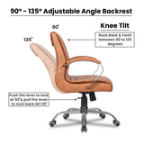 Green Soul Verona Mid Back  Executive Chair Dynamic Chairs Green Soul Ergonomics   