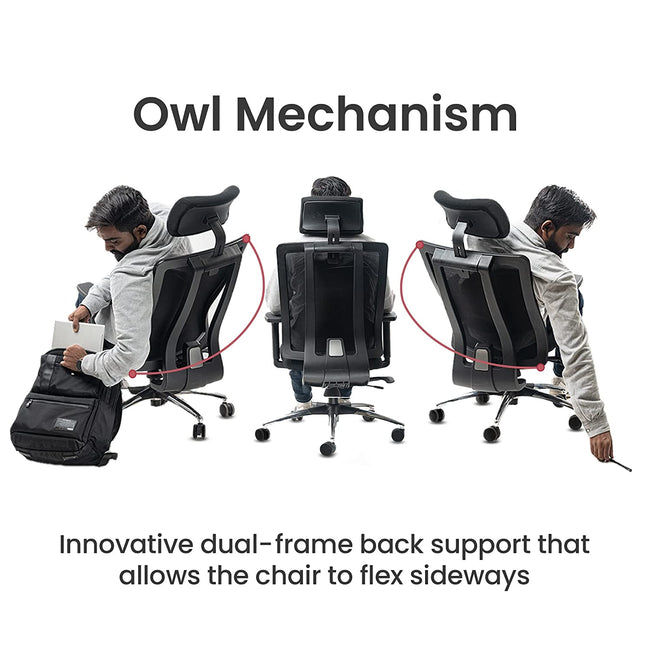 Green Soul Maestro High Back Mesh Office Chair Efficient Chairs Green Soul Ergonomics   