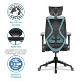 Zodiac Pro High Back Mesh Gaming Chair_15