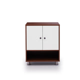 Tundra 2-Door Shoe Cabinet Cabinet Green Soul Ergonomics   