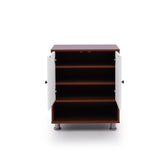 Tundra 2-Door Shoe Cabinet Cabinet Green Soul Ergonomics   