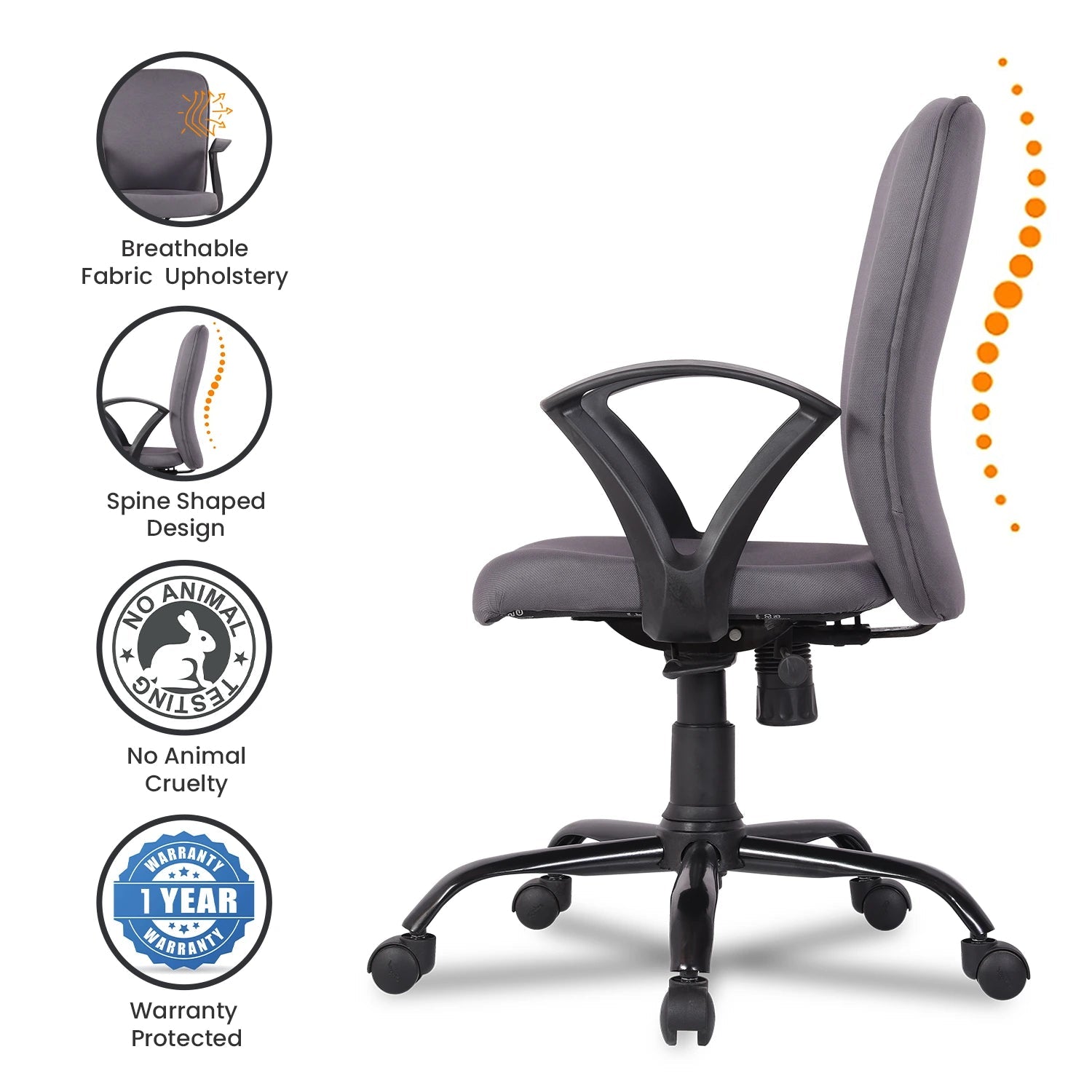 Green Soul Renewed Seoul-X Basic Chair Renewed Green Soul Ergonomics   
