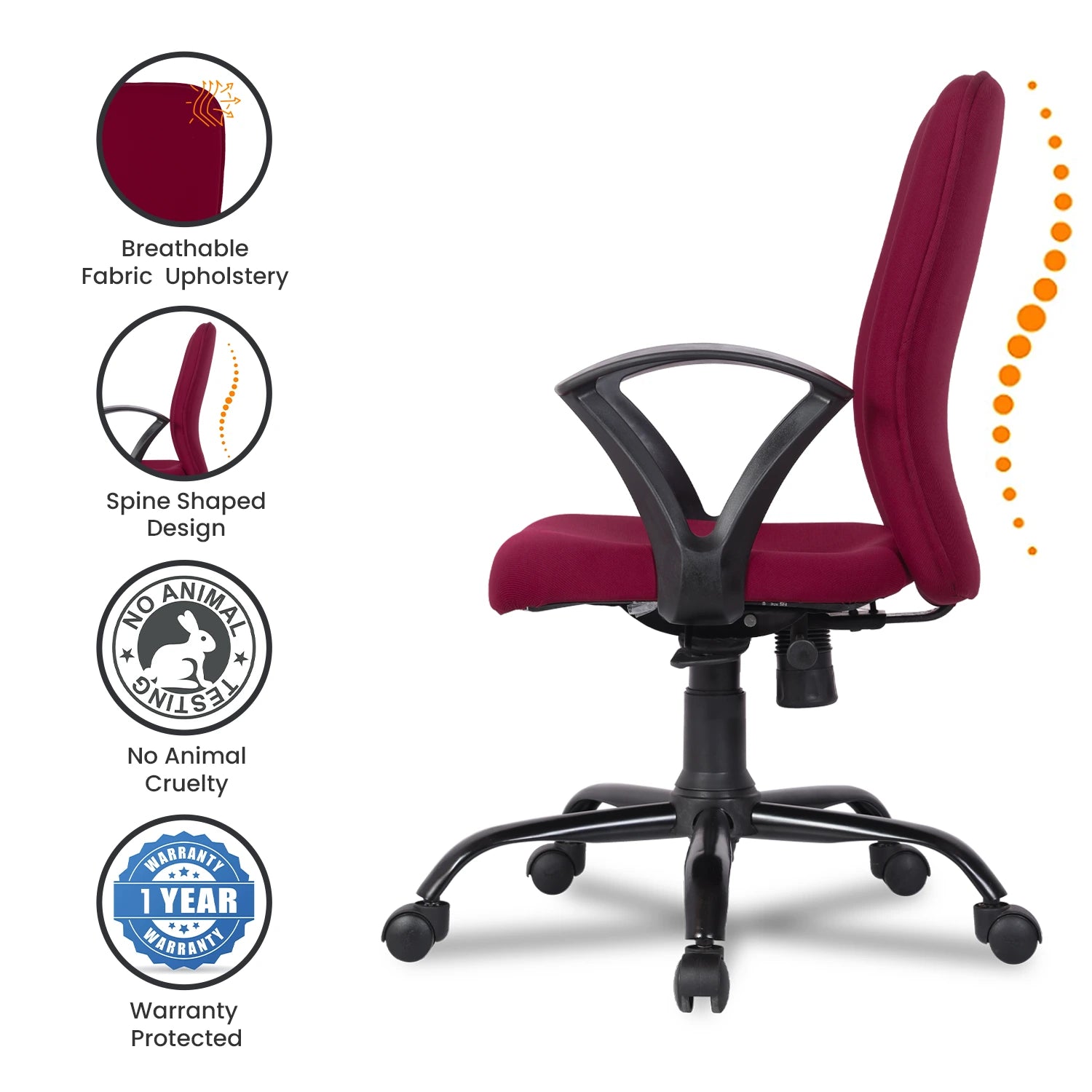 Green Soul Renewed Seoul-X Basic Chair Renewed Green Soul Ergonomics   