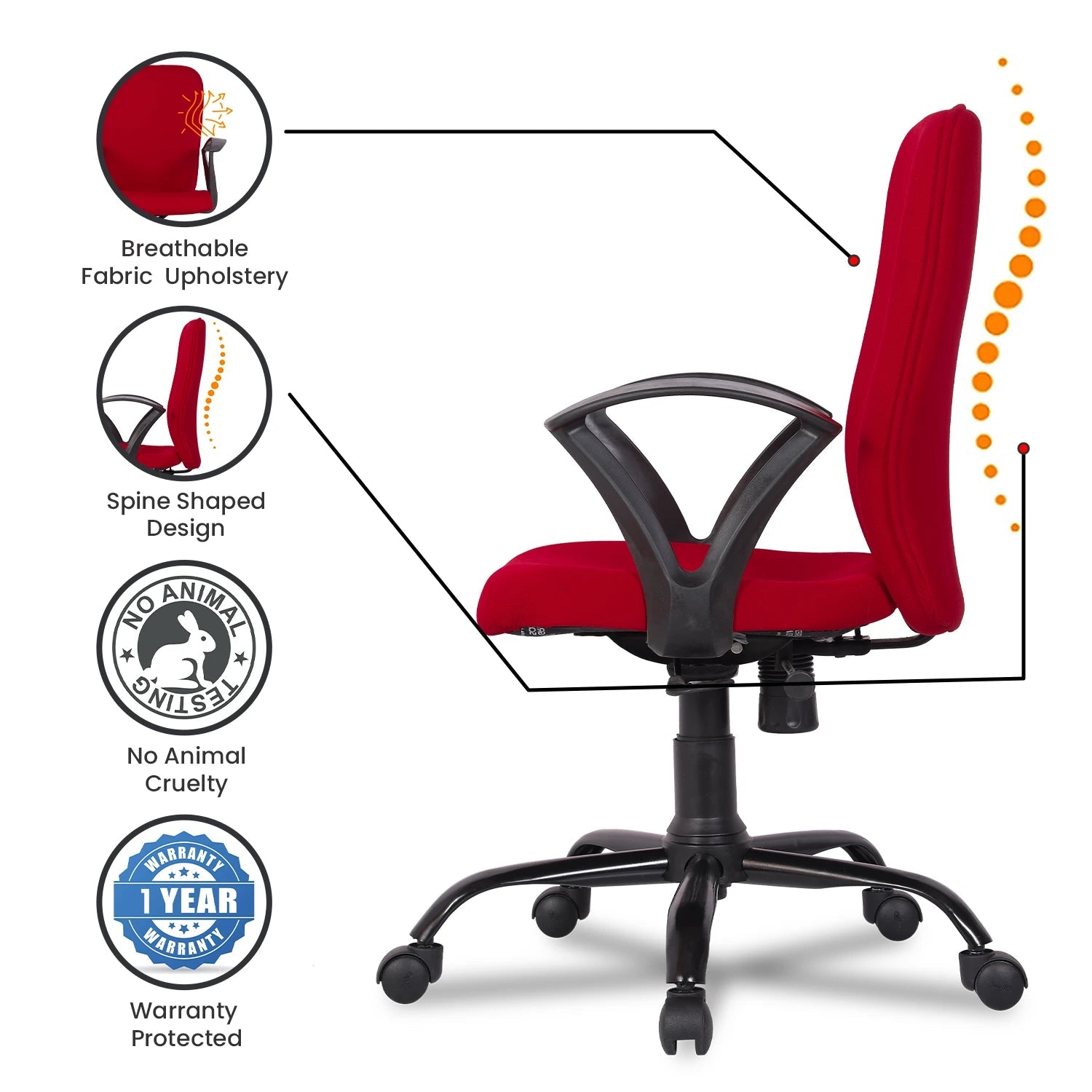 Green Soul Renewed Seoul-X Basic Chair Renewed Green Soul Ergonomics   