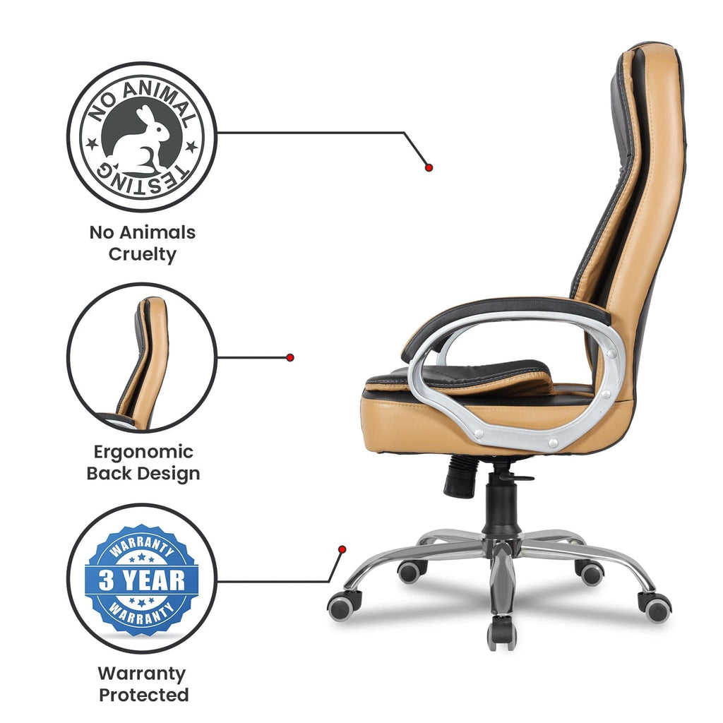 Buy Renewed Vienna High Back Executive Chair Online GreenSoul
