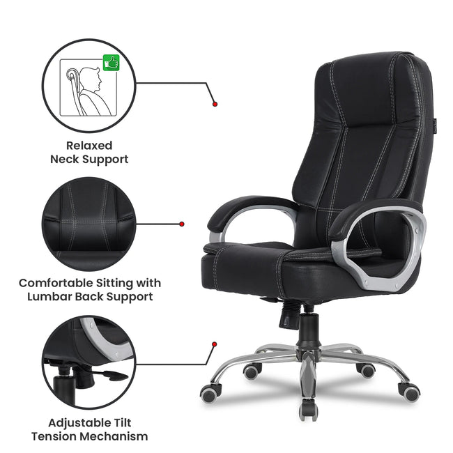 Green Soul Renewed Vienna High Back Executive Chair Renewed Green Soul Ergonomics   