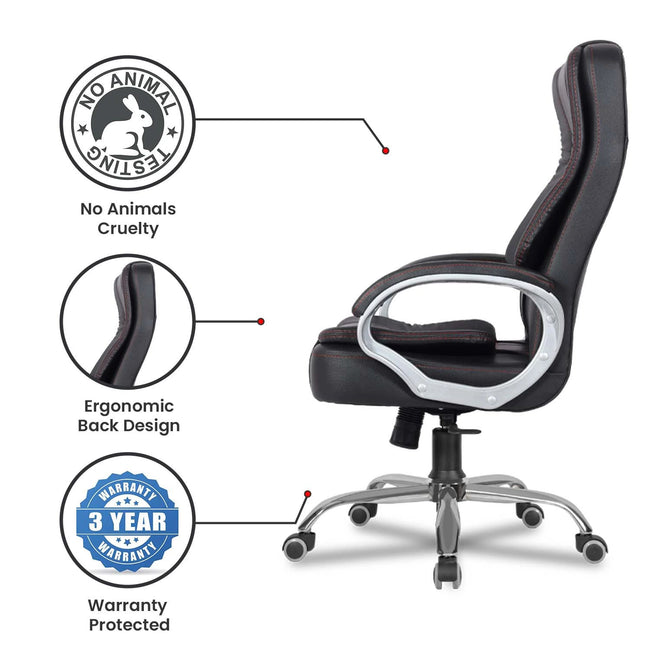Green Soul Renewed Vienna High Back Executive Chair Renewed Green Soul Ergonomics   