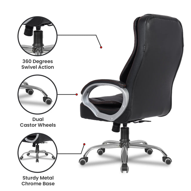 Green Soul Renewed Vienna High Back Executive Chair Renewed Green Soul Ergonomics   