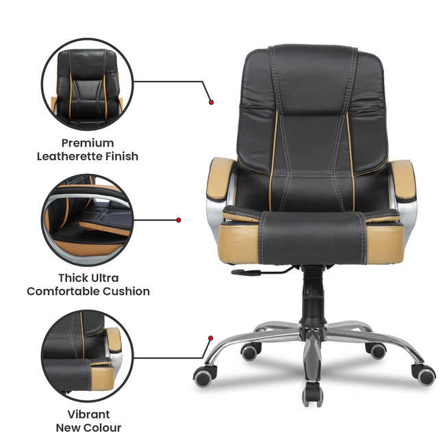 Green Soul Renewed Vienna Mid Back Executive Chair Renewed Green Soul Ergonomics   